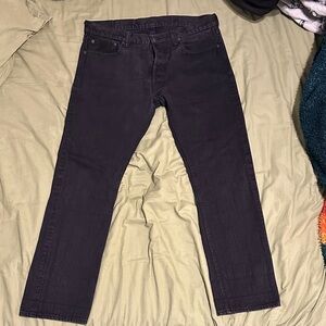 Pure Blue Japan No Change Black Jeans Slim Taper